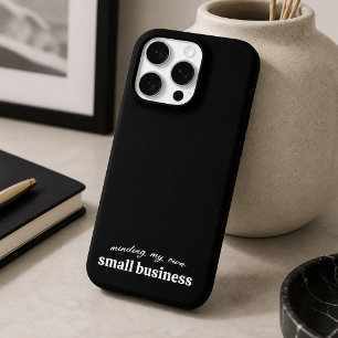 Funda iPhone 16 Pro Atendiendo a mi propio negocio pequeño