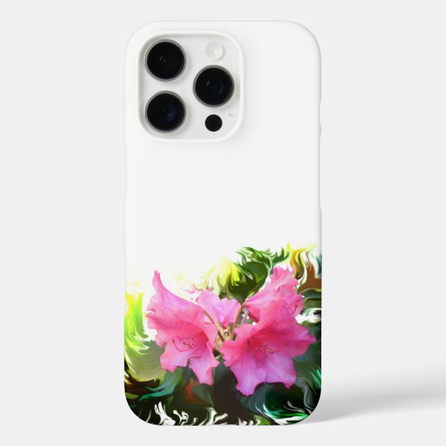 Funda iPhone 16 Pro Azalea Flowers (Reverso )