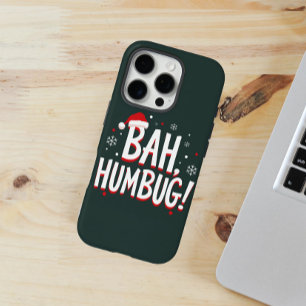 Funda iPhone 16 Pro ¡Bah, farsa! en negrita con pequeño sombrero rojo 