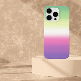 Funda iPhone 16 Pro Bandera de orgullo Gradient Genderfae