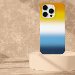 Funda iPhone 16 Pro Bandera del Orgullo de AroAce gradiente - Bandera 