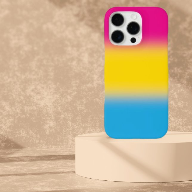 Funda iPhone 16 Pro Bandera del Orgullo Pansexual de Gradiente - Bande (Subido por el creador)
