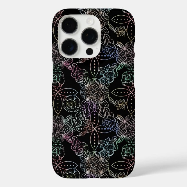 Funda iPhone 16 Pro batikoodleart (Reverso )