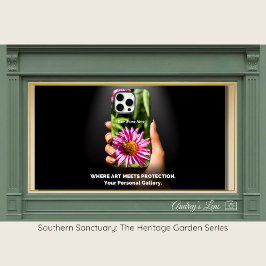 Funda iPhone 16 Pro Bee & Pink Coneflower iPhone 16 Pro Case