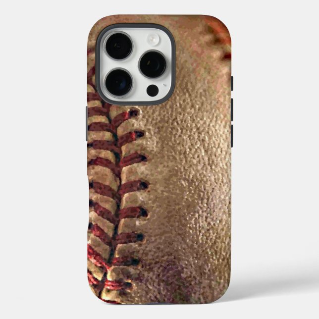 Funda iPhone 16 Pro Béisbol (Reverso )