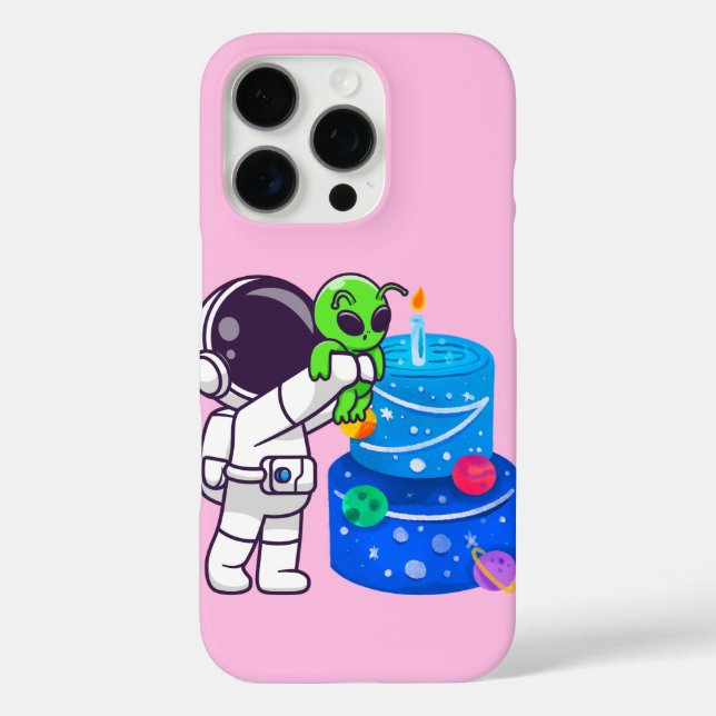 Funda iPhone 16 Pro Birthday Alien (Reverso )