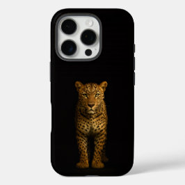 Funda iPhone 16 Pro Black 4 Luxe iPhone 16 Pro, Majestic Leopard
