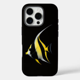 Funda iPhone 16 Pro Black 4 Luxe iPhone 16 Pro, Moorish Idol