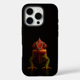 Funda iPhone 16 Pro Black 4 Luxe iPhone 16 Pro, Panther Chameleon