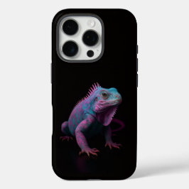 Funda iPhone 16 Pro Black 4 Luxe iPhone 16 Pro, Pink Iguana