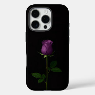 Funda iPhone 16 Pro Black 4 Luxe iPhone 16 Pro, Rosa Violeta Real