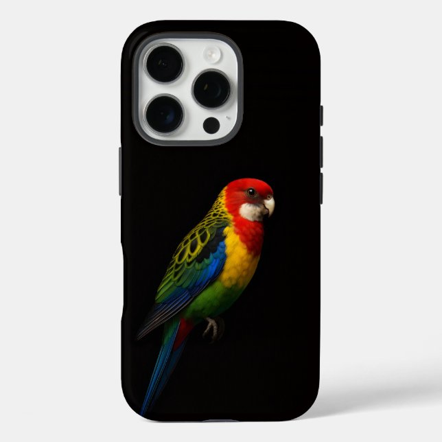 Funda iPhone 16 Pro Black 4 Luxe iPhone 16 Pro, Rosella Oriental (Reverso )