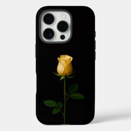 Funda iPhone 16 Pro Black 4 Luxe iPhone 16 Pro, Sunlit Yellow Rose