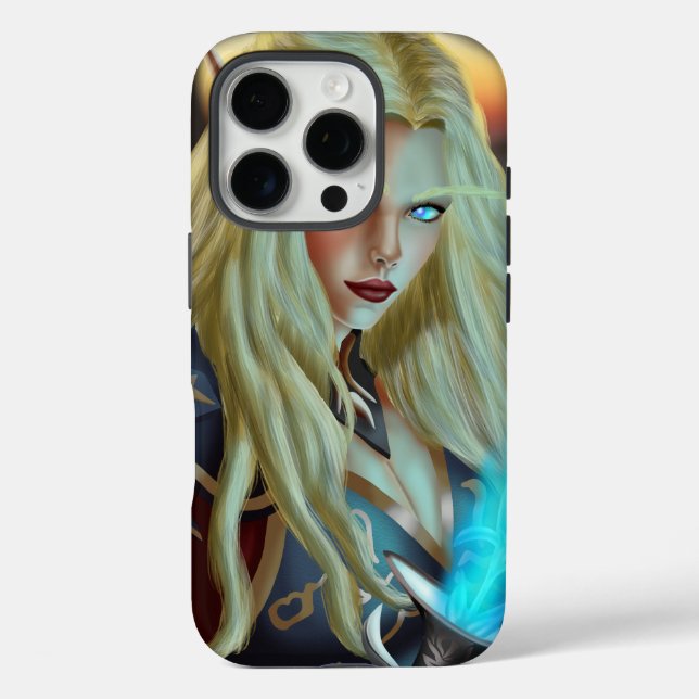 Funda iPhone 16 Pro Bloodelf Magician (Reverso )