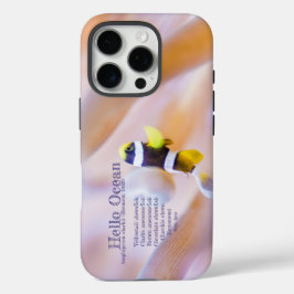 Funda iPhone 16 Pro bonito bebé de anémona
