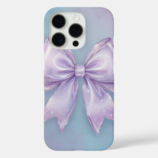 Funda iPhone 16 Pro Bow plateado