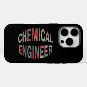 Funda iPhone 16 Pro Bulging Chemical Engineer Text