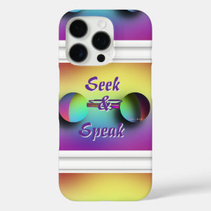 Funda iPhone 16 Pro Buscar Y Hablar Logotipo