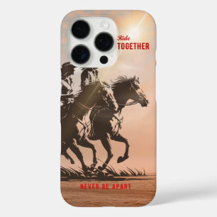 Funda iPhone 16 Pro Cabalgando juntos- Una maravillosa vida Western