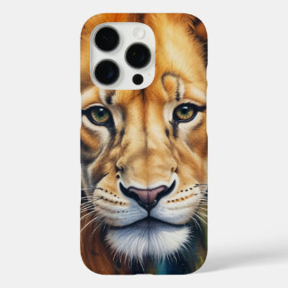 Funda iPhone 16 Pro cara de león