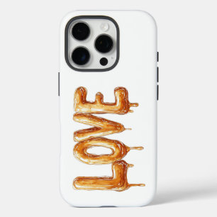 Funda iPhone 16 Pro Caramel Love