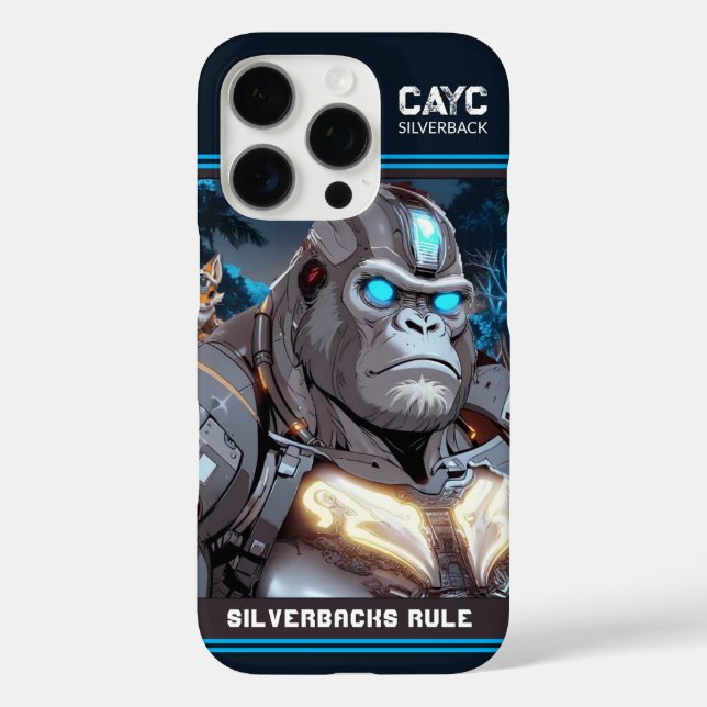Funda iPhone 16 Pro CAYC Silverbacks dominan (Reverso )