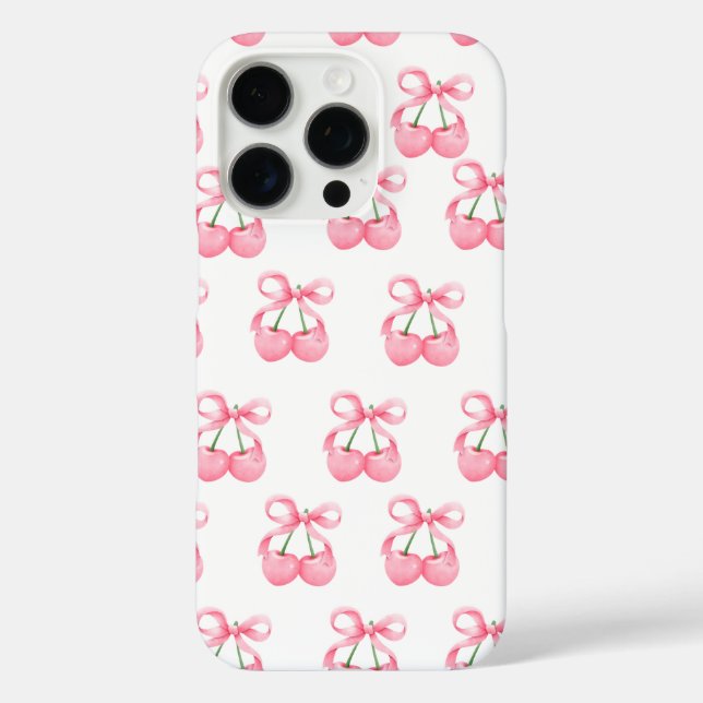 Funda iPhone 16 Pro Cherry iPhone Case (Reverso )