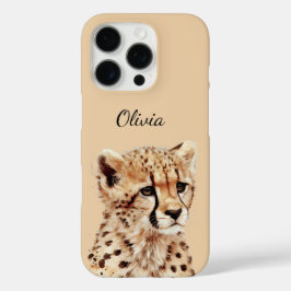 Funda iPhone 16 Pro Chetah Face personalizado