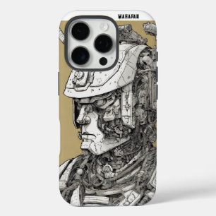 Funda iPhone 16 Pro **Ciber Ronin: El legado de un samurai en tinta**
