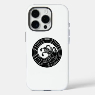 Funda iPhone 16 Pro Círculo ondulado