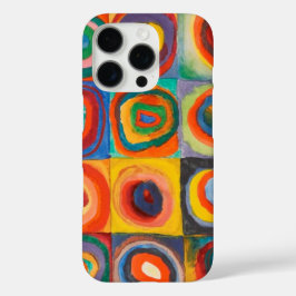 Funda iPhone 16 Pro Círculos de plazas de Kandinsky