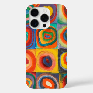 Funda iPhone 16 Pro Círculos de plazas de Kandinsky