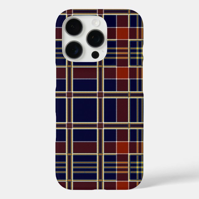 Funda iPhone 16 Pro Classic Plaid (Reverso )