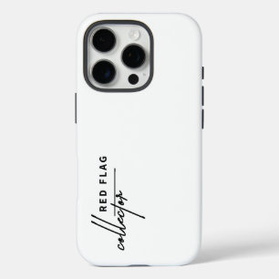 Funda iPhone 16 Pro Colector de marcas rojas \