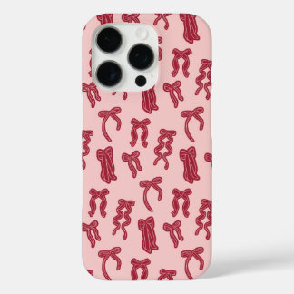 Funda iPhone 16 Pro Coque d’iPhone avec design de nœuds élégants