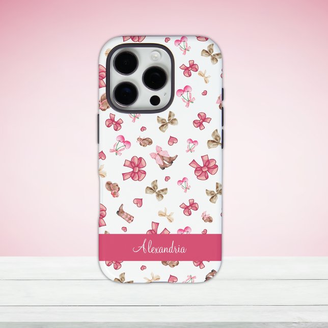 Funda iPhone 16 Pro Coquette de Cowgirl de color rosa (Subido por el creador)