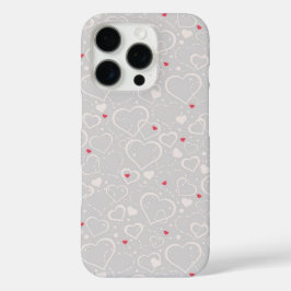 Funda iPhone 16 Pro Corazones