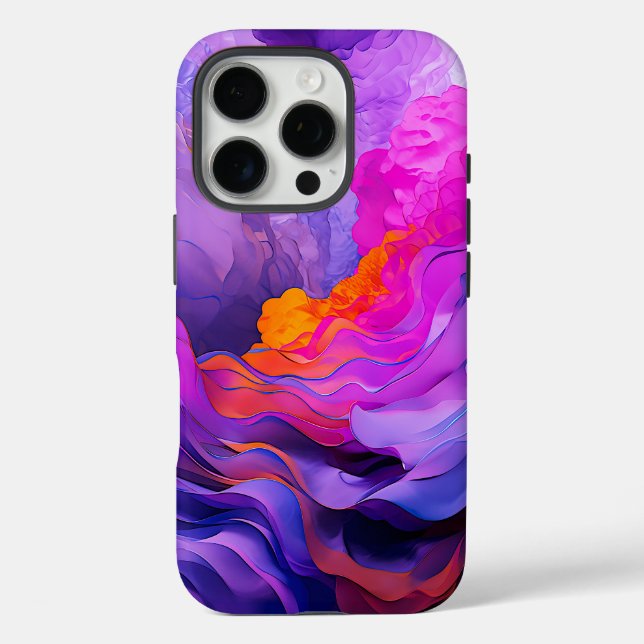Funda iPhone 16 Pro "Corrientes etéreas" (Reverso )