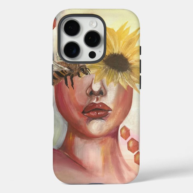 Funda iPhone 16 Pro Cosecha de miel (Reverso )