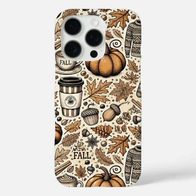 Funda iPhone 16 Pro Cosecha de otoño (Reverso )