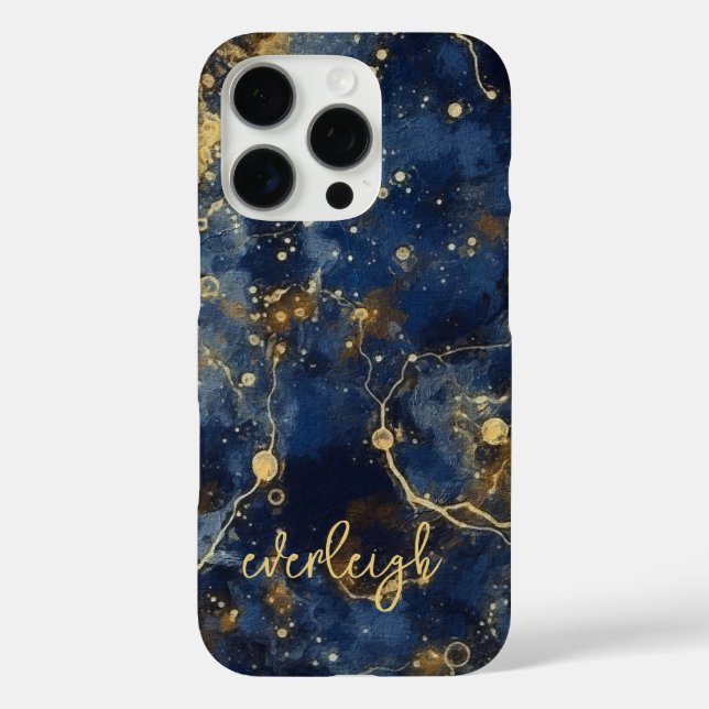 Funda iPhone 16 Pro Cosmos celestes personalizados (Reverso )