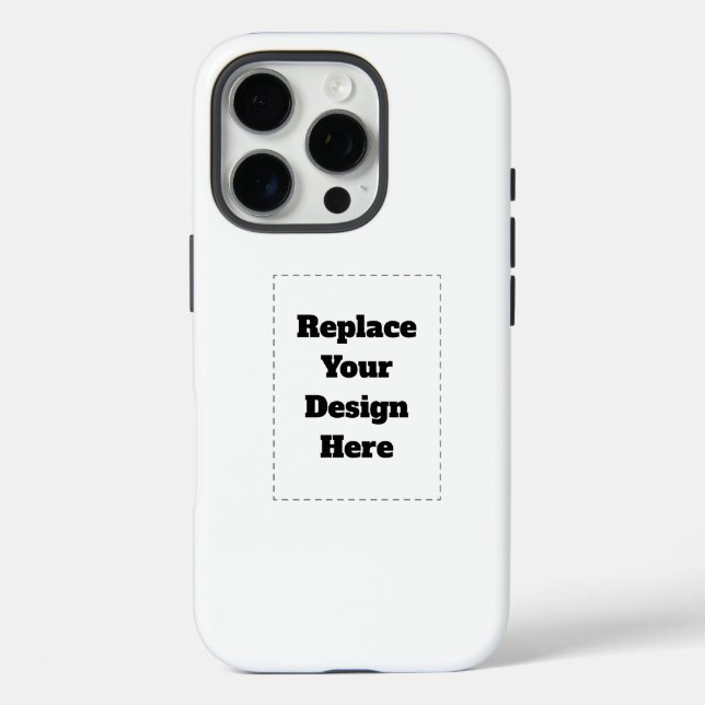 Funda iPhone 16 Pro Crea tu propio blanco  (Reverso )