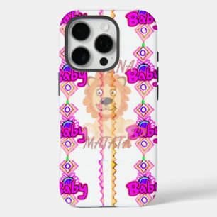 Funda iPhone 16 Pro Crea tu propio diseño de texto divertido para cach