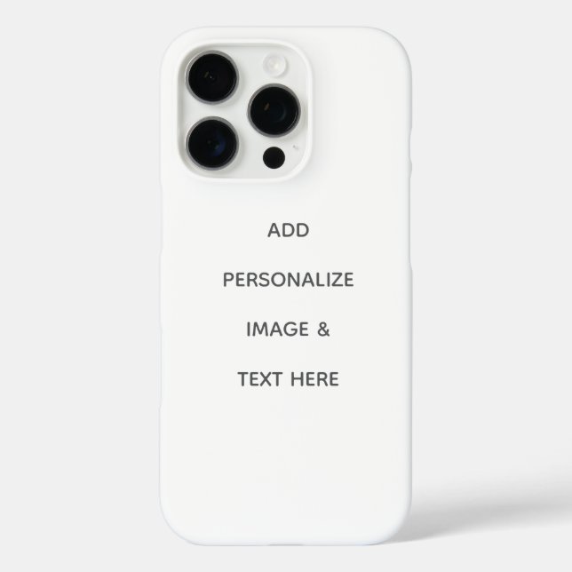 Funda iPhone 16 Pro Crea tu propio personalizado (Reverso )