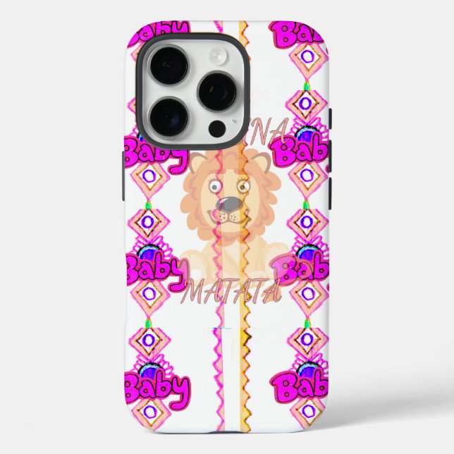 Funda iPhone 16 Pro Crear su propio bebé Diversión Lion Cub Diseño de  (Reverso )