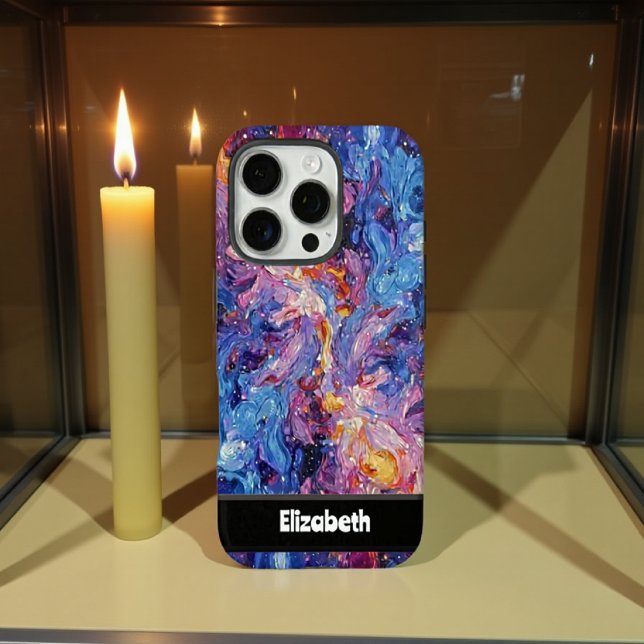 Funda iPhone 16 Pro Cubierta del teléfono floral de resumen de persona (Subido por el creador)