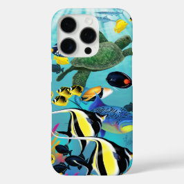 Funda iPhone 16 Pro Cueva Molokini de mar de Hawái: pez tropical cacao