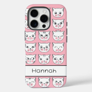 Funda iPhone 16 Pro Cute Kitties