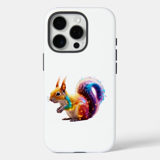 Funda iPhone 16 Pro Cute Squirrel (Reverso )