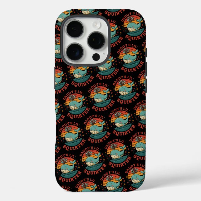 Funda iPhone 16 Pro Daddys Little Whale (Reverso )